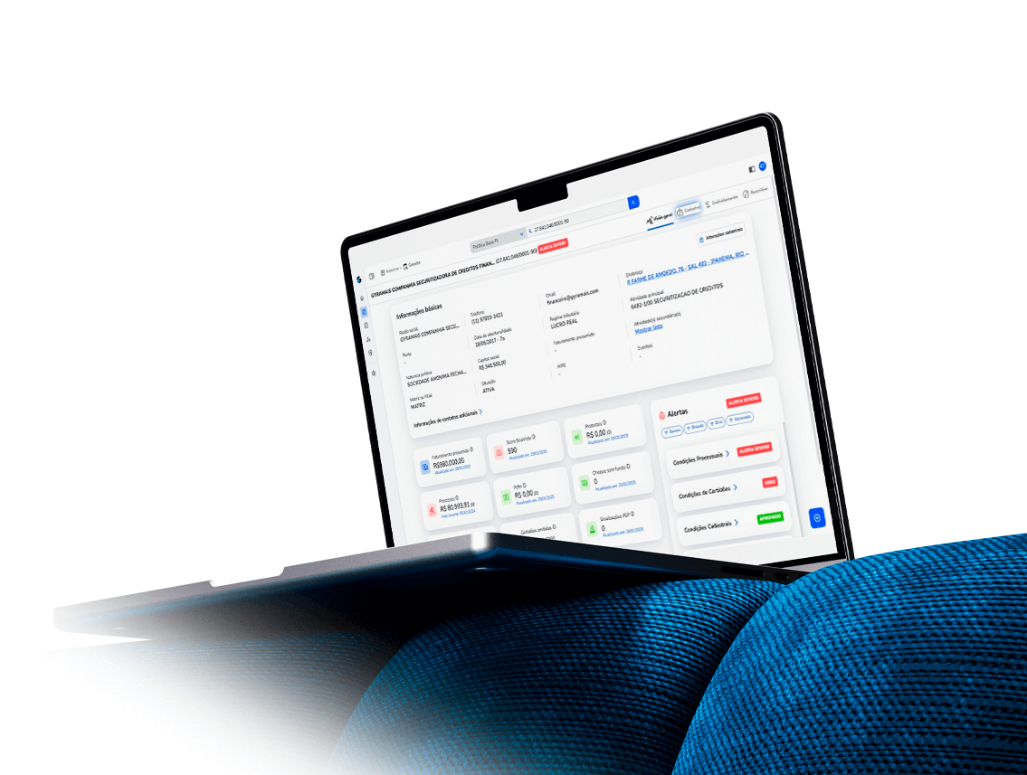 Visual da plataforma GYRA+